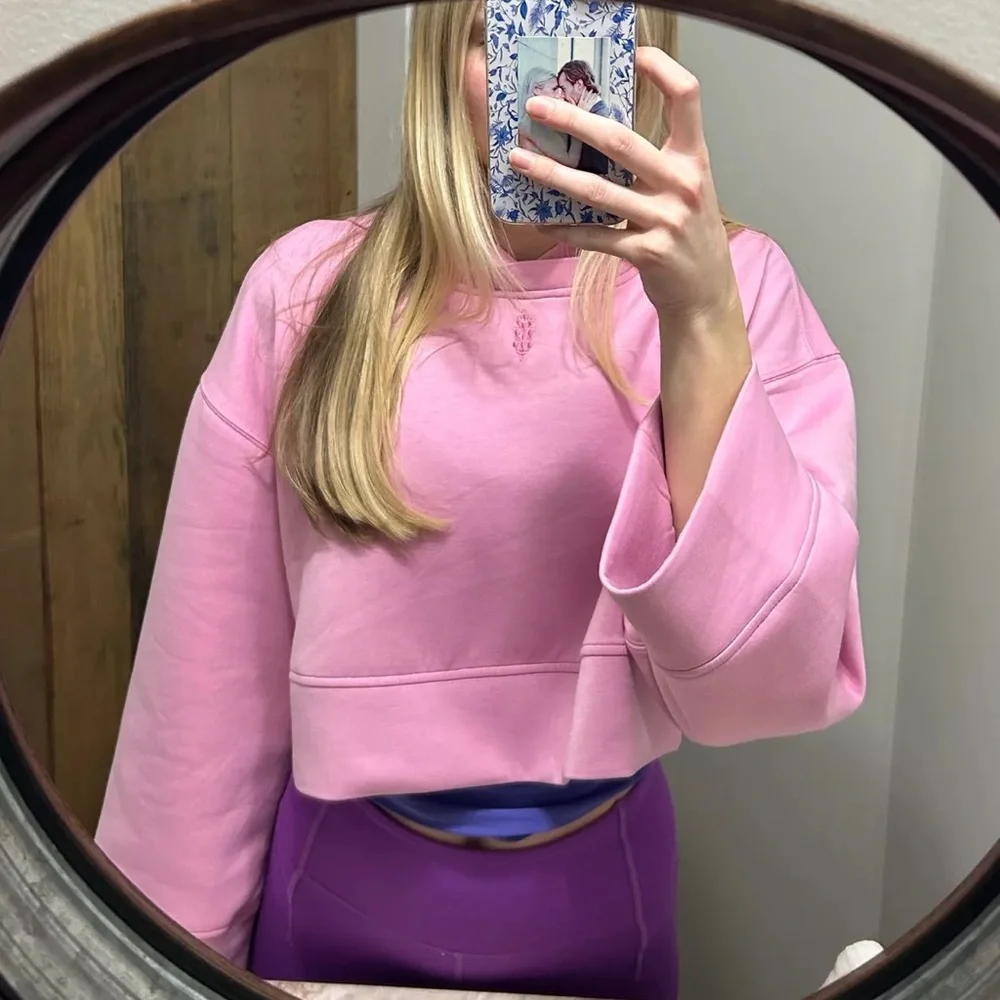 Free People FP Movement Playing Games Hoodie in Jam Jewel - Picture 3 of 11